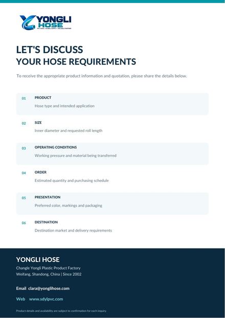 PVC Hose Product Catalog (PDF) — 5 / 5